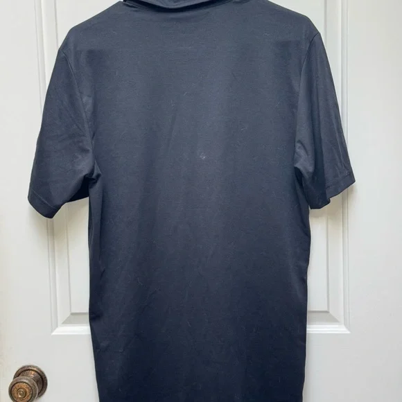 Travis Mathew Black and Gray Polo Shirt for Men - Picture 4 of 9